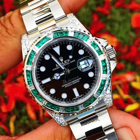 replica rolex gmt master ii green bezel|rolex gmt master bezel insert.